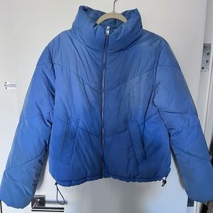 H&M blue puffer.
